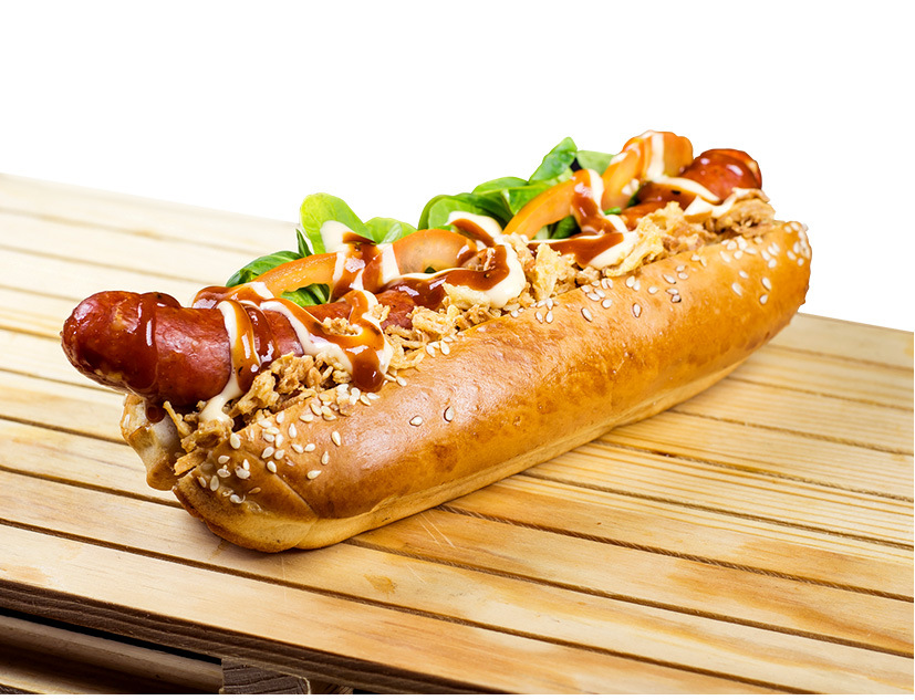 Sketch.sk Produktová fotografia hot-dogu pre marketingové účely